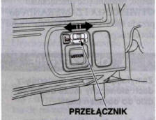 Regulacja lusterek sterowanych elektrycznie