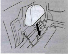Podłokietnik siedzenia kierowcy