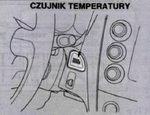 Czujnik nasłonecznienia, czujnik temperatury