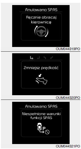 Dodatkowe instrukcje (komunikaty)