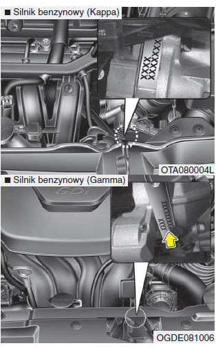 Kia Ceed: Numer Silnika - Dane Techniczne & Informacje Dla Klientów