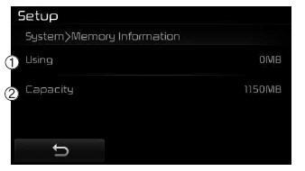 Memory Information (Informacje o pamięci)