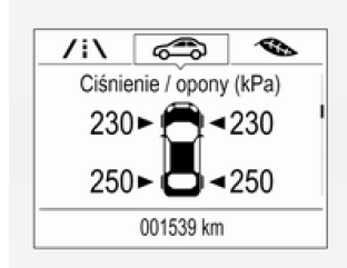 Układ monitorowania ciśnienia w oponach